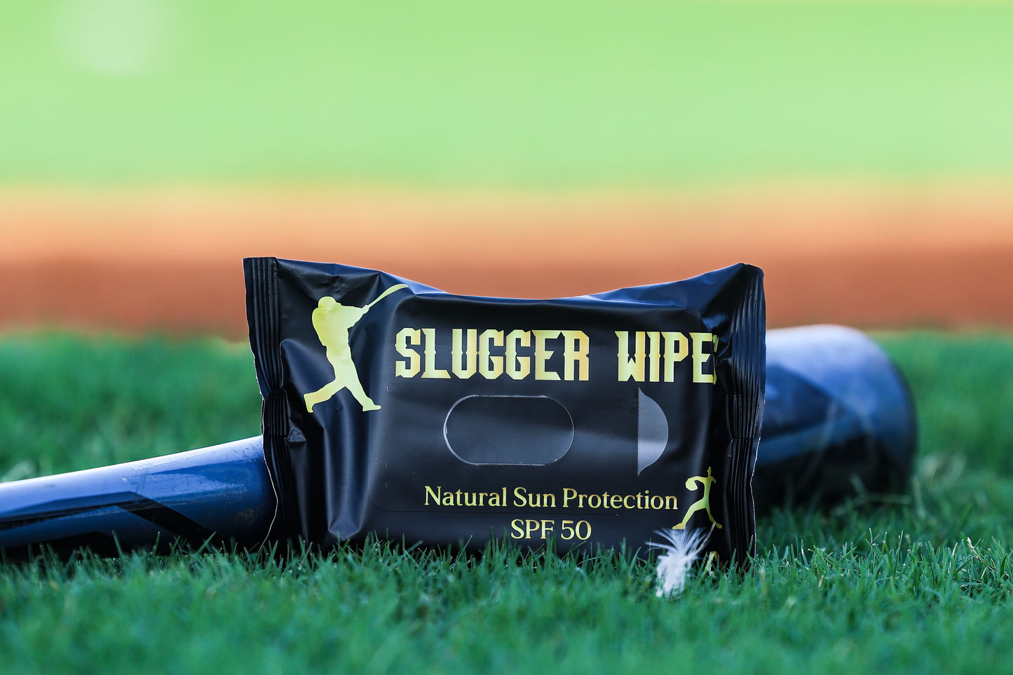 Slugger Wipes – SPF 50 Moisturizer Towelettes for Baseball Players