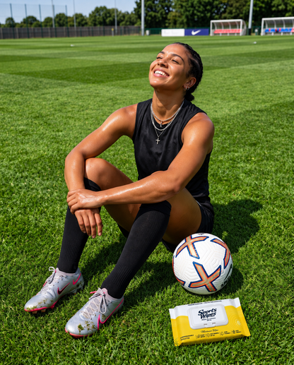 Sport Wipes – Mineral Based (Zinc) SPF 50 Moisturizer Towelettes.