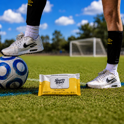 Sport Wipes – Mineral Based (Zinc) SPF 50 Moisturizer Towelettes.